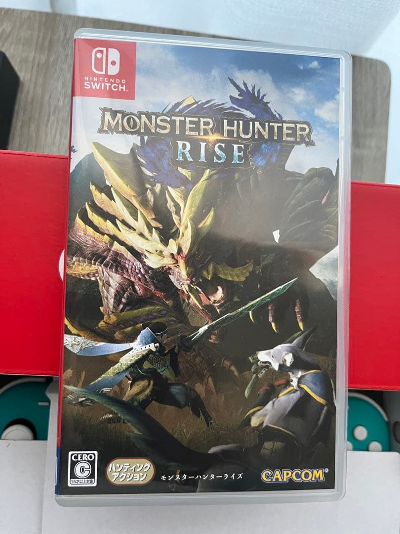 Nintendo Switch Lite ターコイズ　➕モンハンRISE