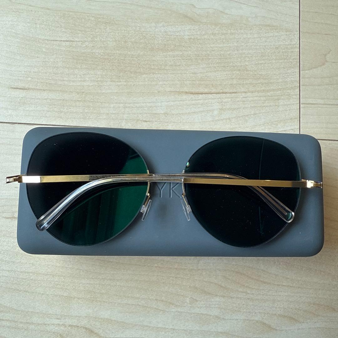 MYKITA マイキータ AIMI GD/BK サングラス リムレス
