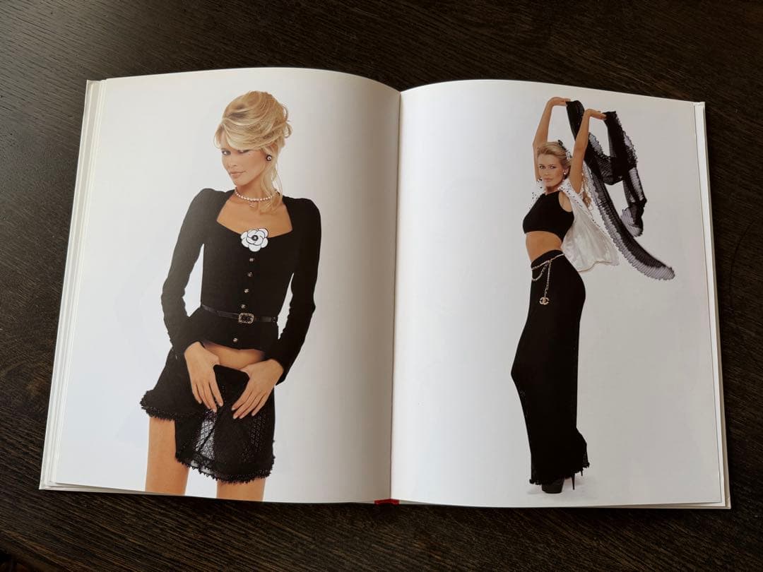 CHANEL 希少　クラウディアシファー　ブックレット　1995春夏コレクション