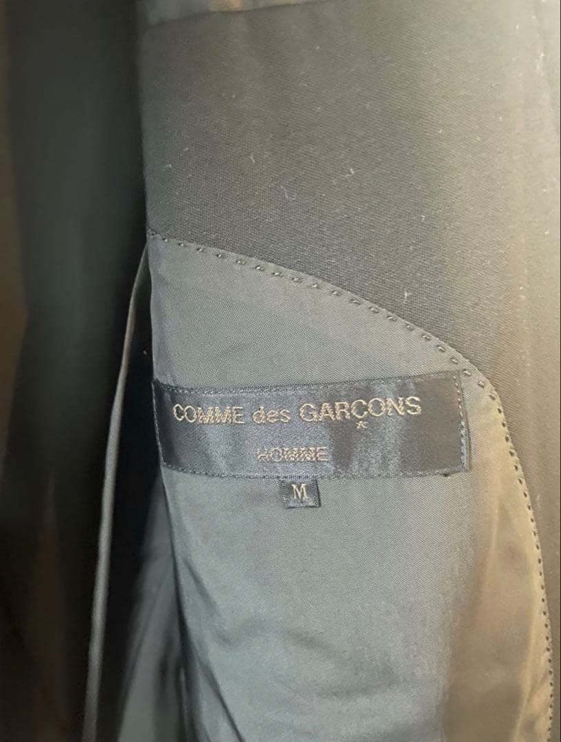 COMME des GARÇONS ダブルブレストジャケット【ブラック】【M】
