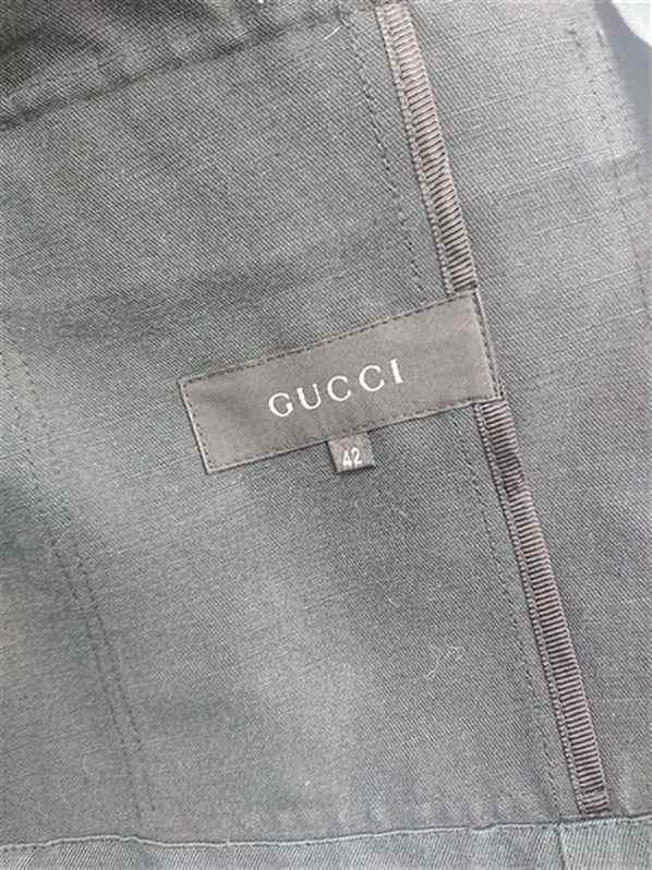◎グッチ Gucci テーラードジャケット 42 ブラック系 レディース