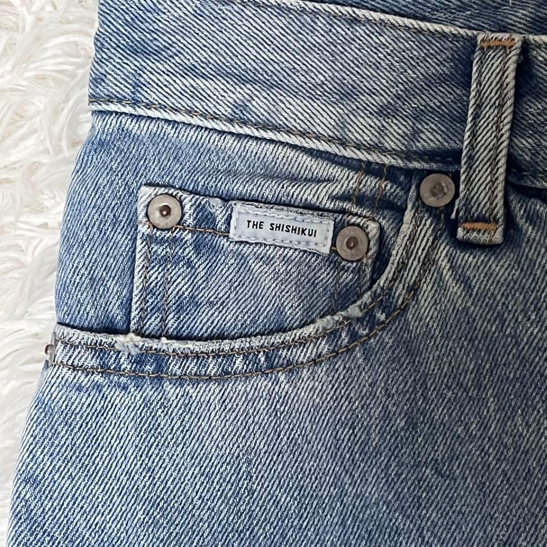 【SHISHIKUI】極美品 EASY JEANS 34 デニムパンツ
