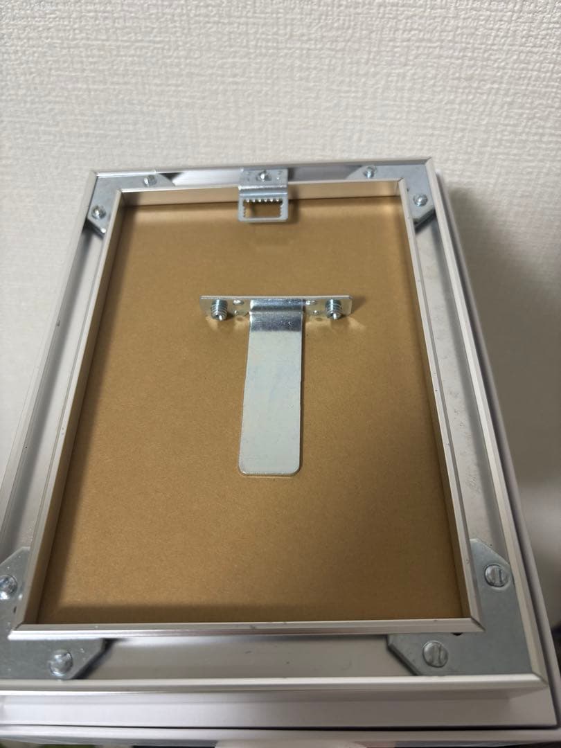 PSA鑑定用ケース　ディスプレイ　アルミ製　両面透明　壁掛け・卓上 3連　高級