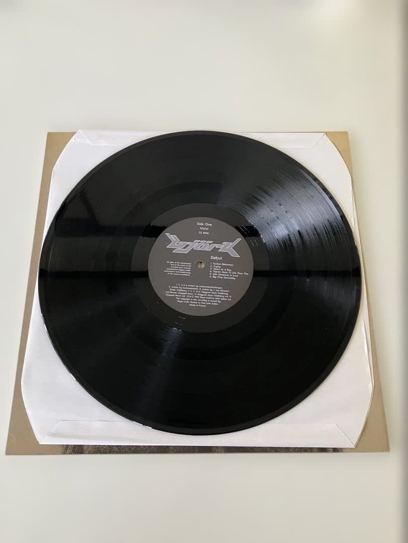 ビョークDebut 12\"LP レコードTPLP31 フランス盤MPO