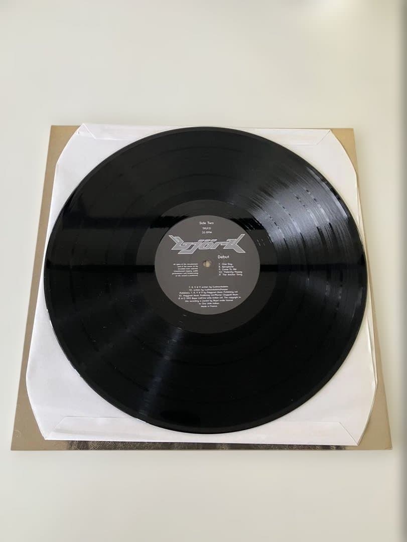 ビョークDebut 12\"LP レコードTPLP31 フランス盤MPO