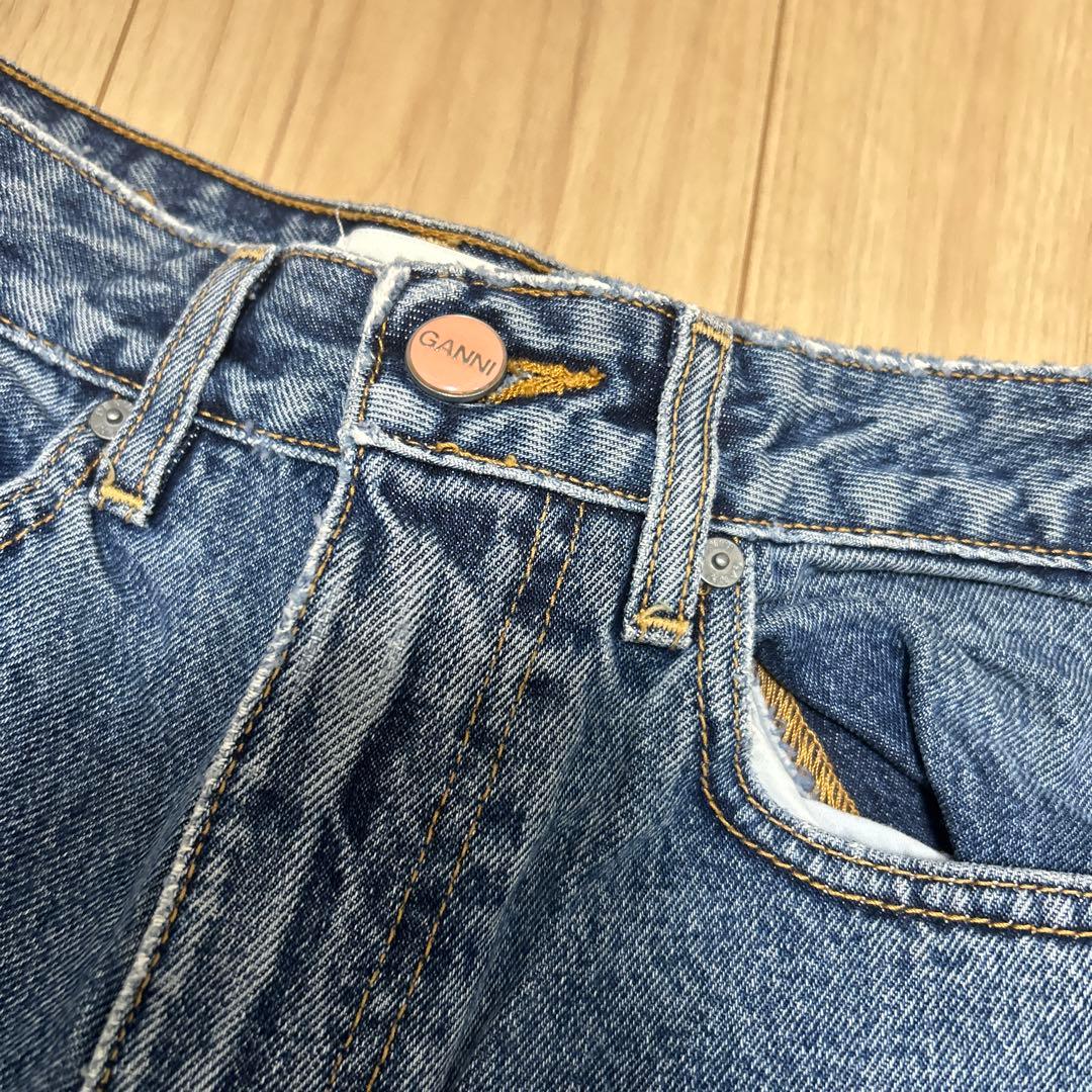 GANNI デニムsize25W32L未使用品