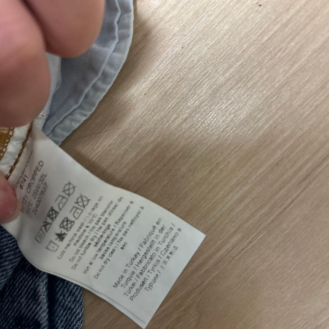 GANNI デニムsize25W32L未使用品