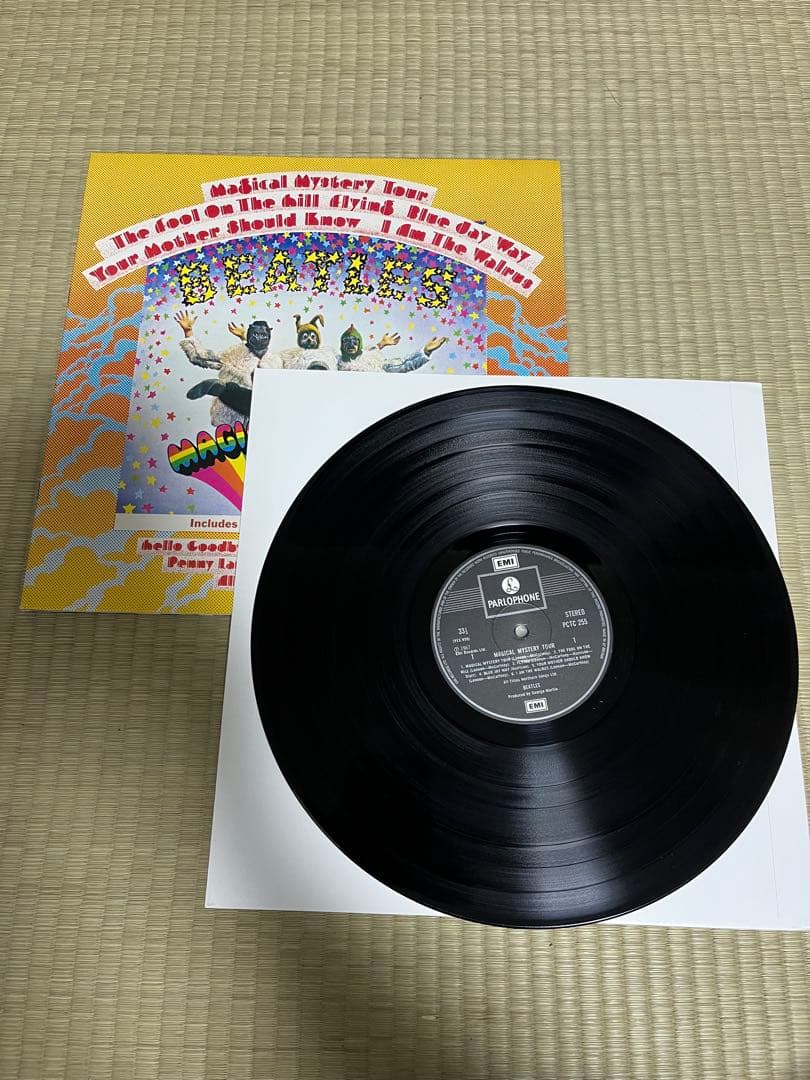 UK盤 BEATLES/MAGICAL MYSTERY TOUR/PCTC255