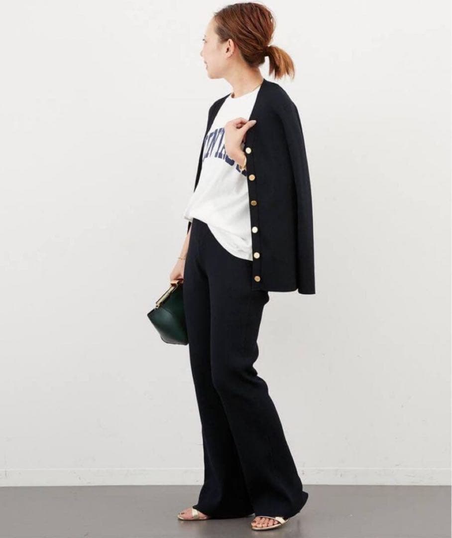24ss Deuxieme Classe DINER RIB カーディガン