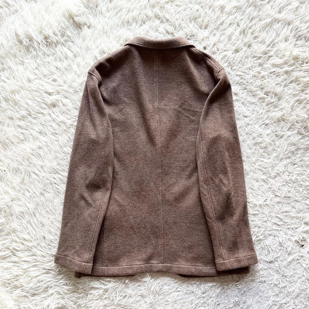 <美品>BOGLIOLI 新ロゴ キャメル コットン ウールジャケット サイズM