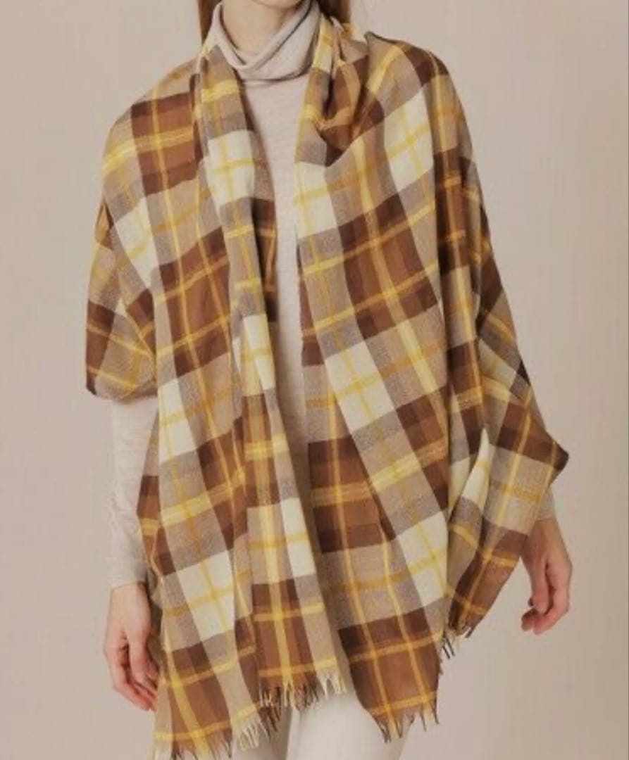 新品、未開封！MACKINTOSH LONDON婦人画報掲載チェックストール