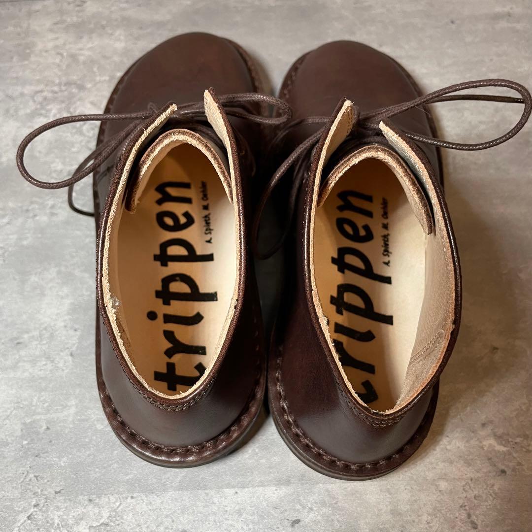 【新品】トリッペン カフカ ブーツ trippen Kafka 36 ブラウン