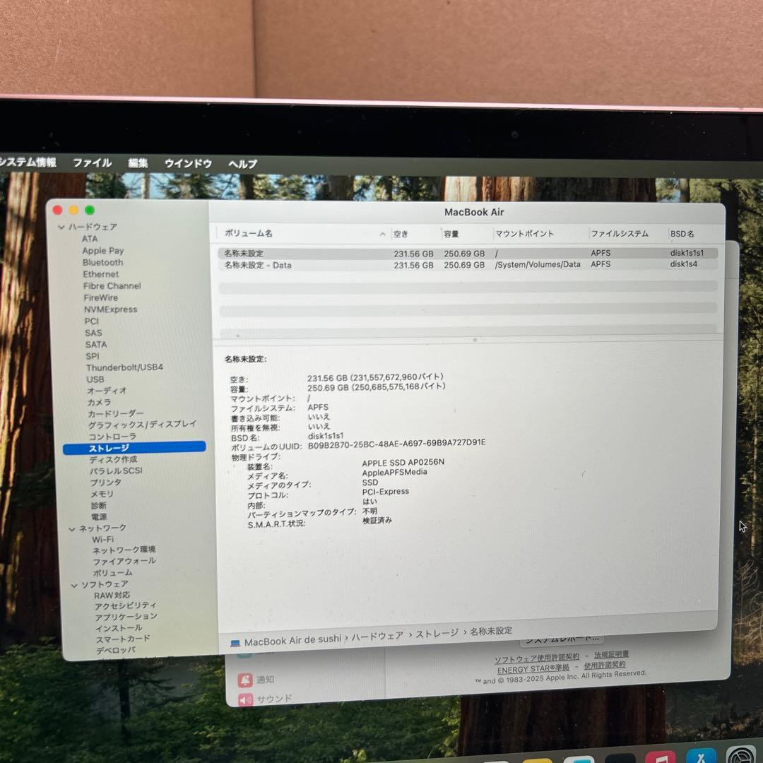 訳あり　Apple MacBook Air 13インチ　8GB 256GB