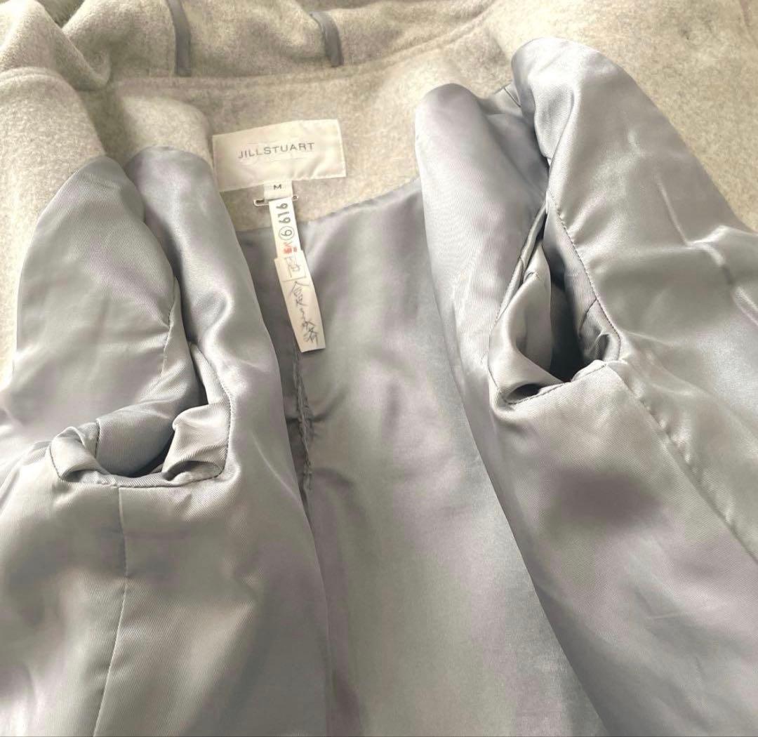 極美品⭐︎JILL STUART フォックスファー グレー ダッフルコート M