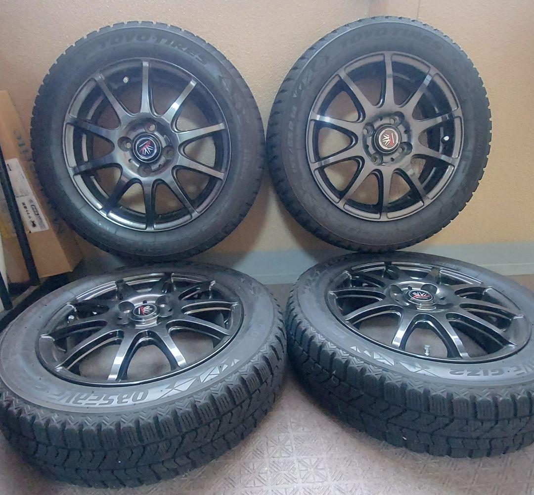 【美品】スタッドレス TOYOタイヤ 155/65R14 75H ◎人気ホイール