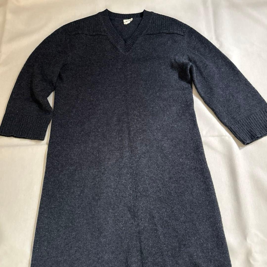 エルメス　ニット　ワンピース　HERMES カシミヤ100% 34