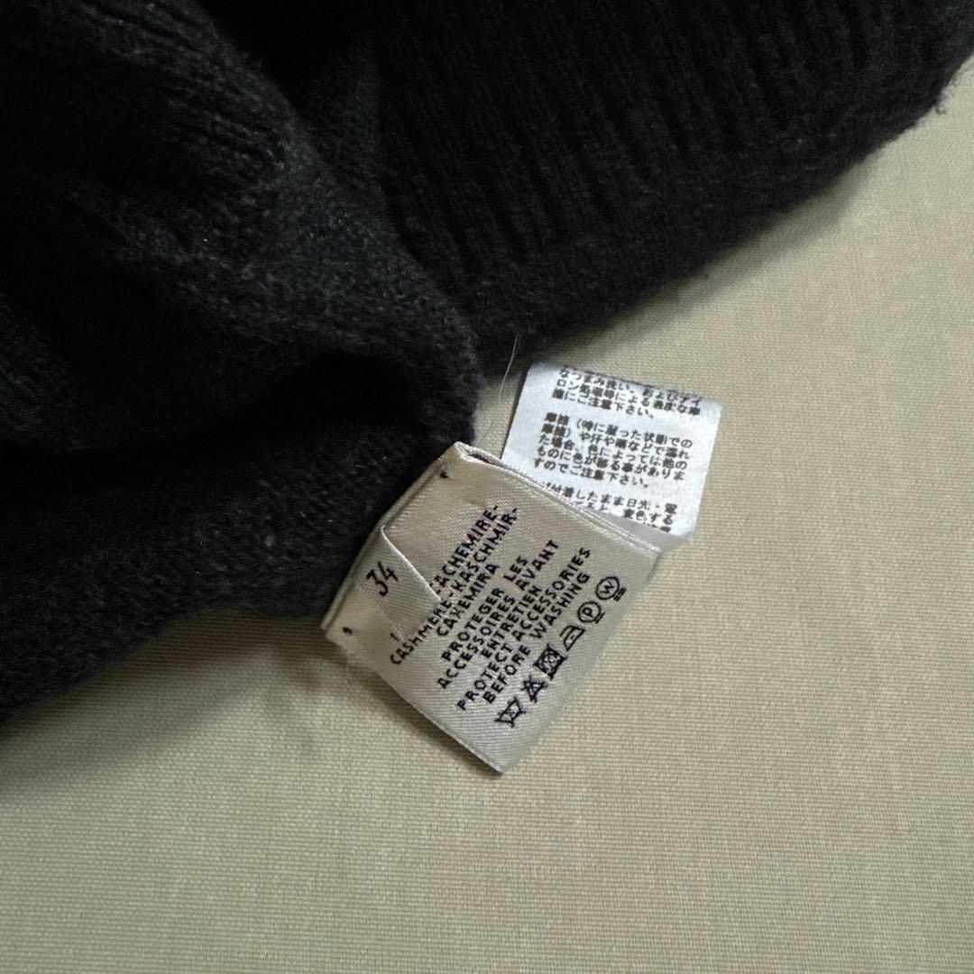 エルメス　ニット　ワンピース　HERMES カシミヤ100% 34