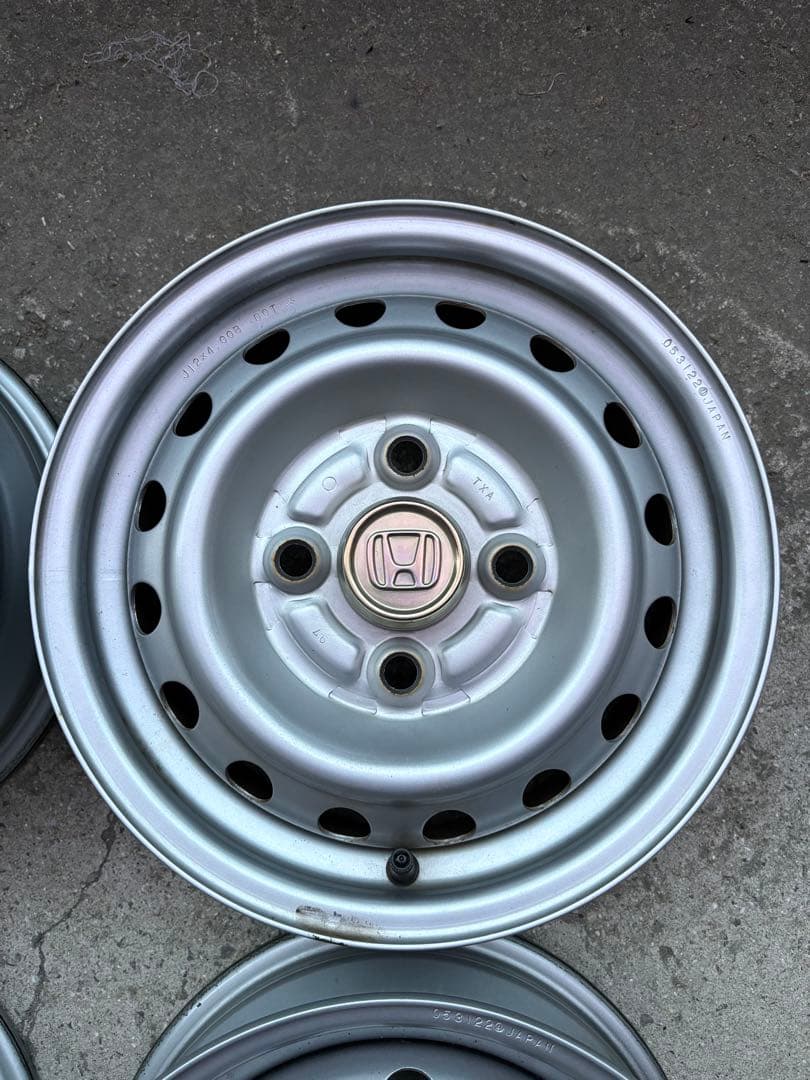 ホンダ 純正12インチ スチールホイール 4個セット　N-VAN
