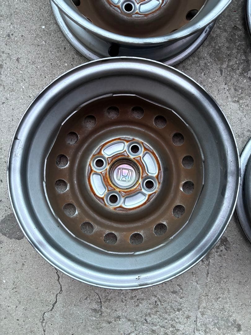 ホンダ 純正12インチ スチールホイール 4個セット　N-VAN