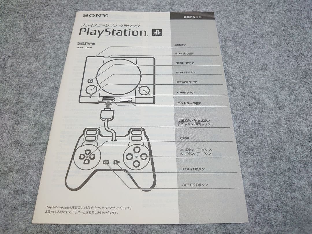 その他 SONY PlayStation Classic SCPH-1000RJ