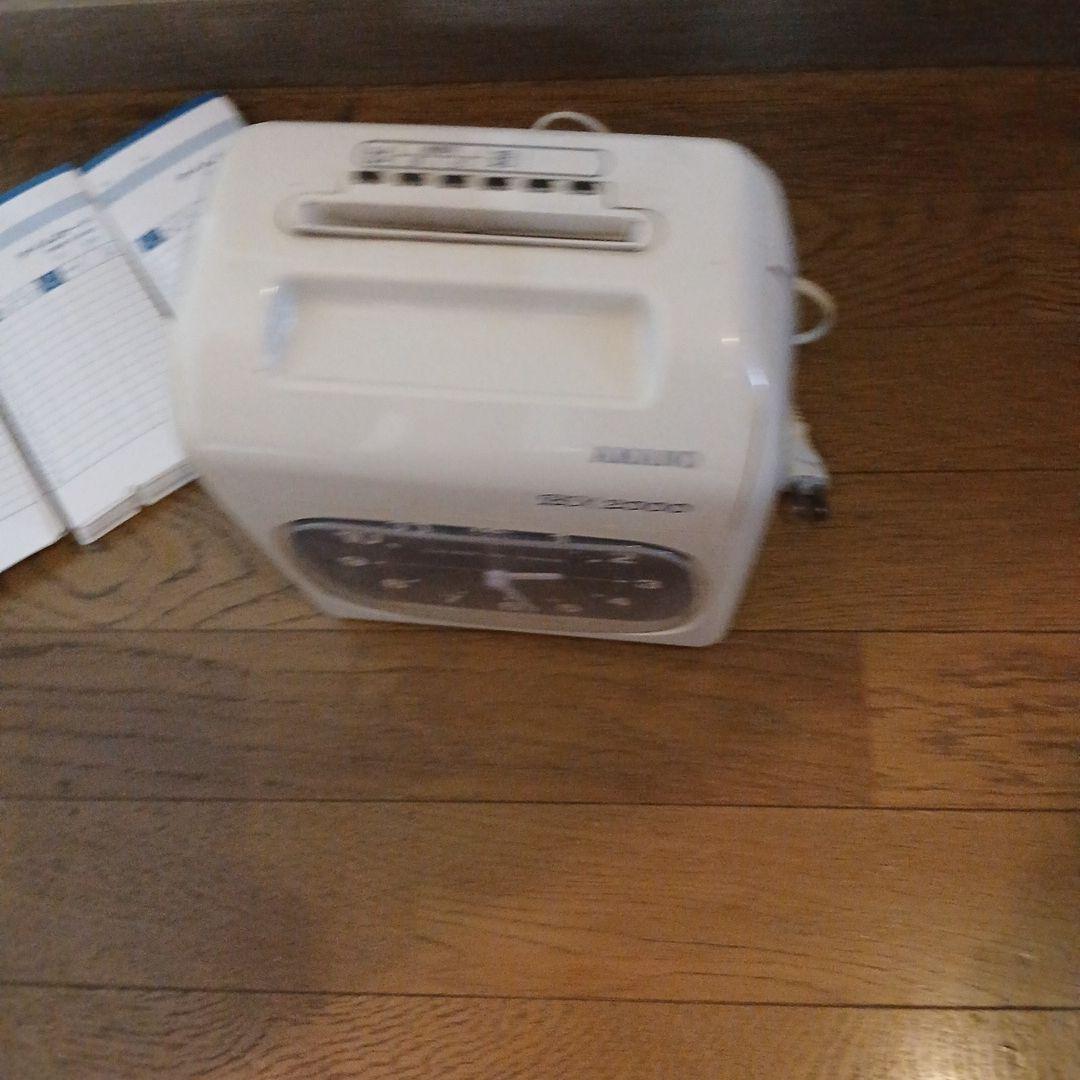 AMANO BX 2000 電子タイムレコーダー