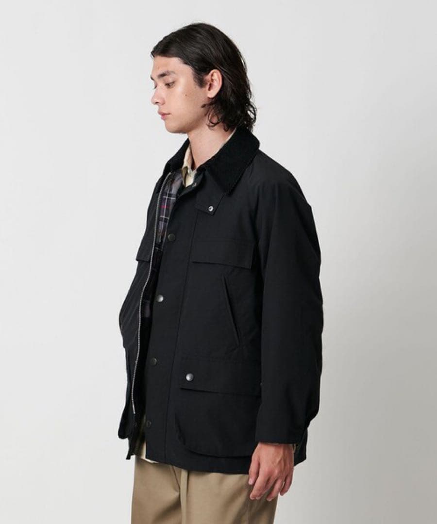 【新品未使用】BARBOUR x BRIEFING ビデイル バブアー 40 黒
