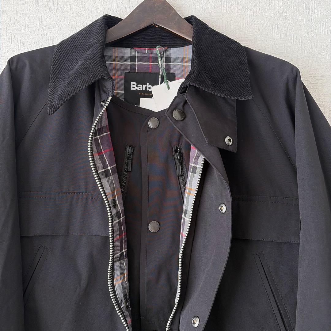 【新品未使用】BARBOUR x BRIEFING ビデイル バブアー 40 黒
