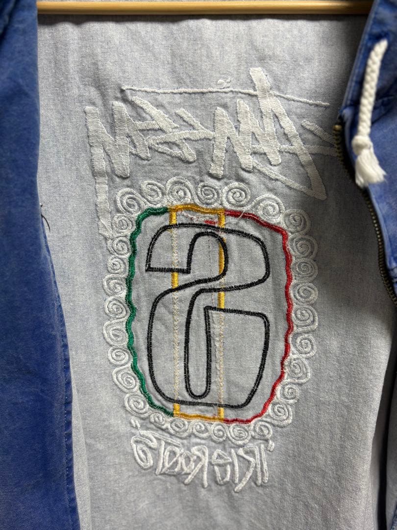 old stussy IRIE ROOTS カバーオール