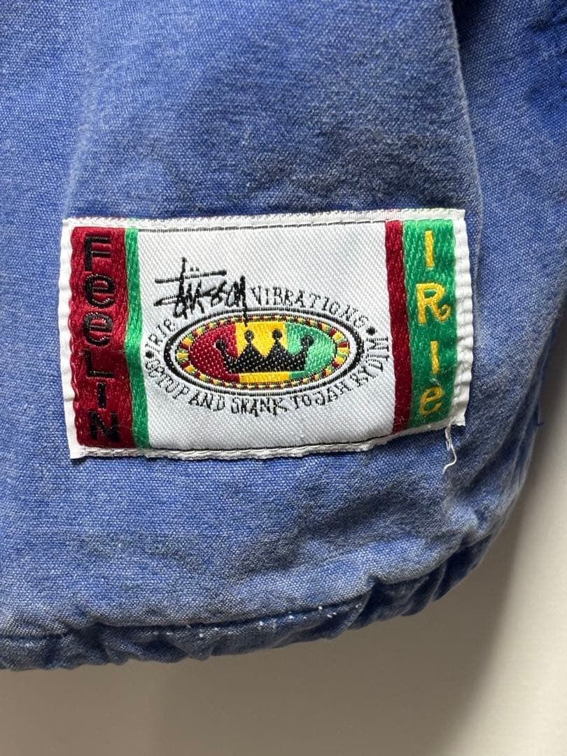 old stussy IRIE ROOTS カバーオール