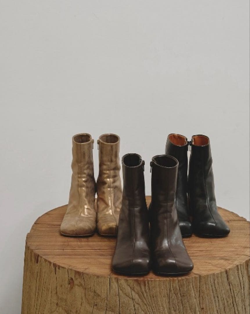 新品未使用　TODAYFUL Square Short Boots