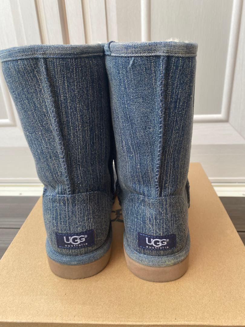 s*r様 UGG W Classic Short 8 デニムムートンブーツ
