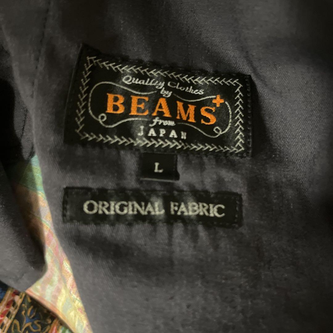 BEAMS PLUS プラス　イージーパンツ　ペイズリー　L サマーウール