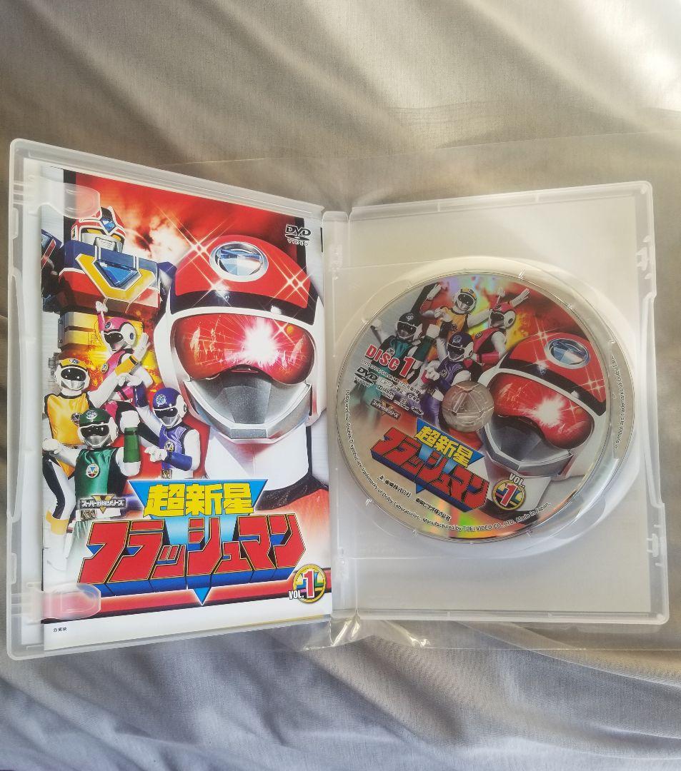 【セル品・美品】超新星フラッシュマン DVD Vol.1