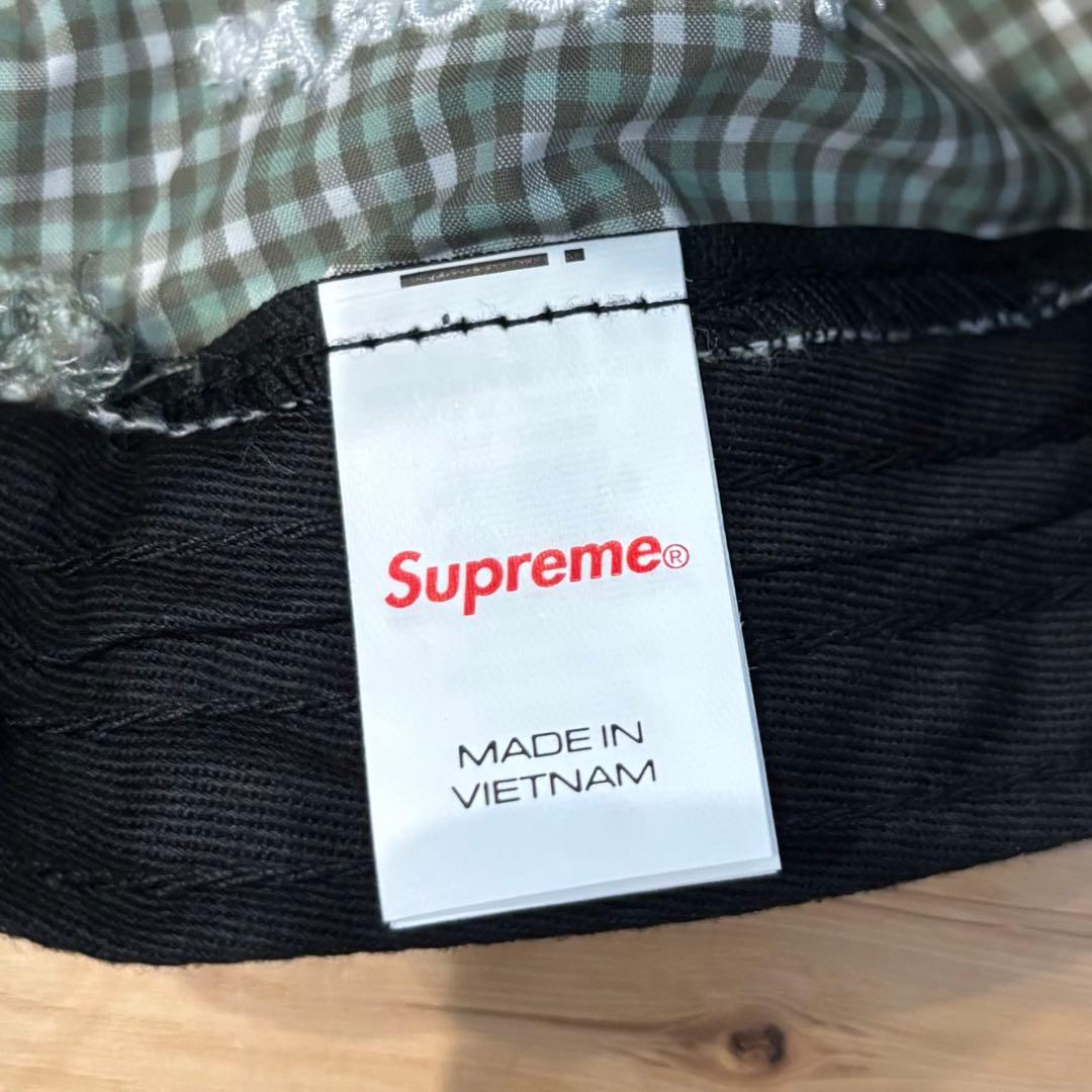 【美品】Supreme Cordura Plaid Camp Cap 25SS