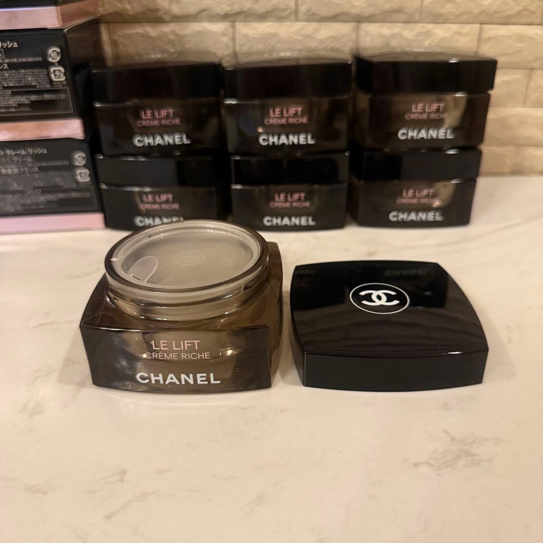 【CHANEL】 LE LIFT CREME RICHE空き容器　7個セット