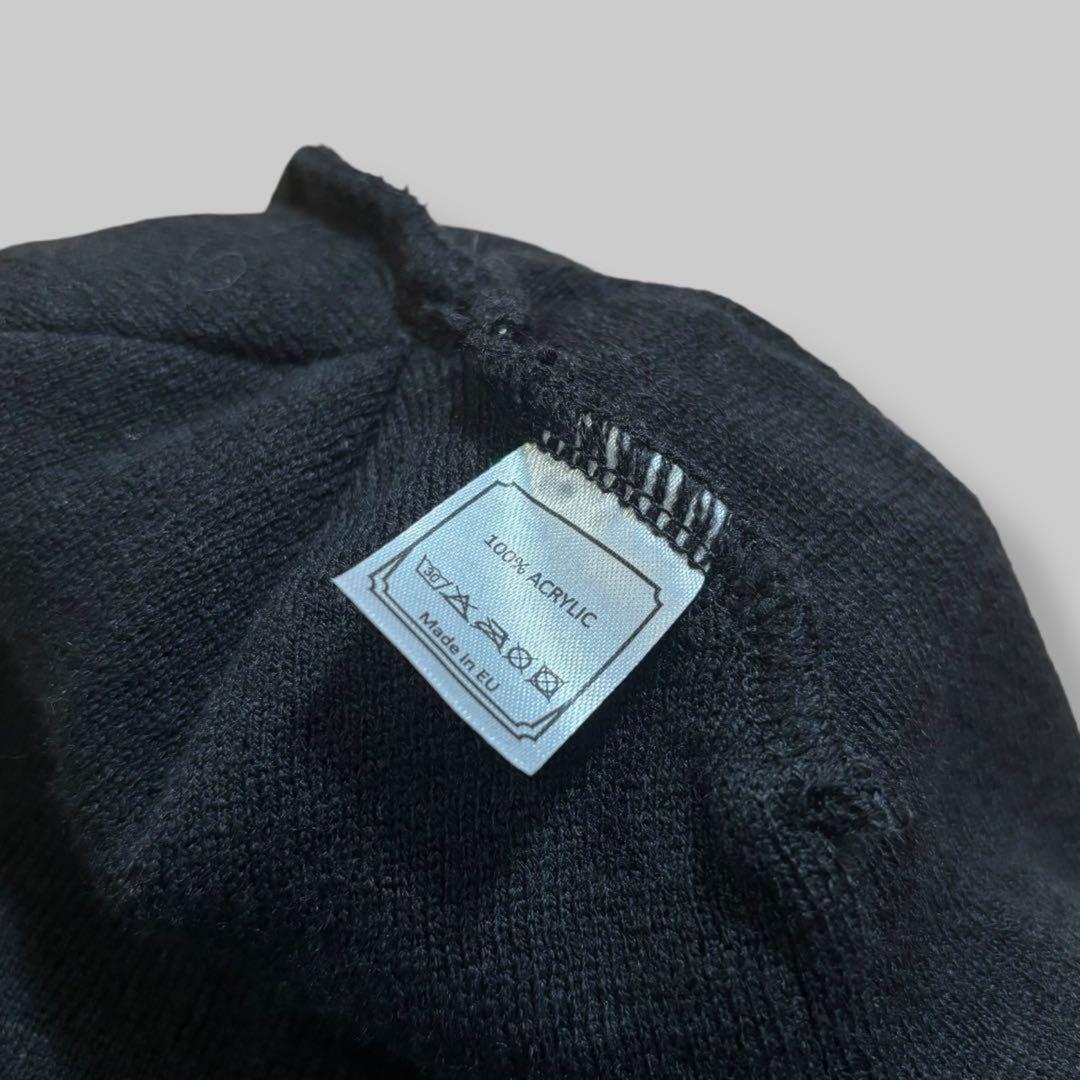 希少　00s Salomon logo beanie ニット帽　y2k