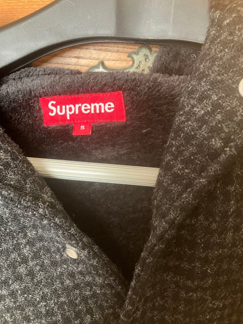 ジャケット・アウター SUPREME Harris Tweed Hooded Coach Jacket