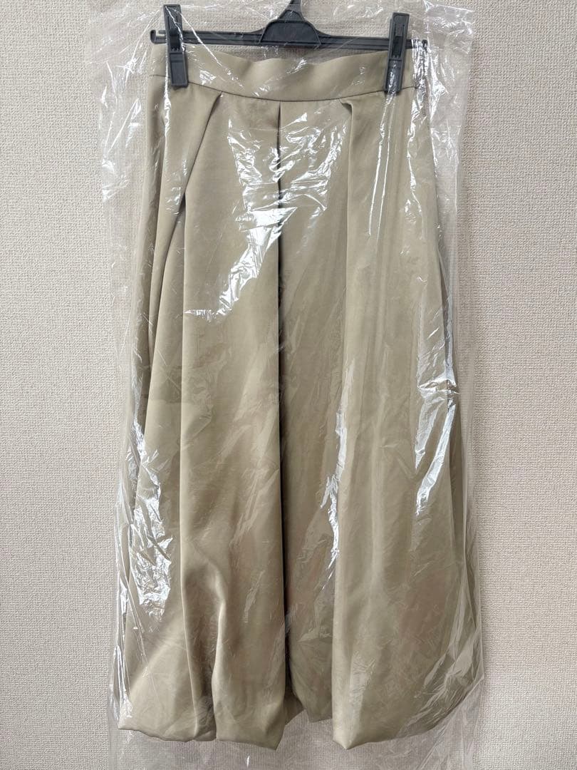 【新品タグ付き】Arc Tuck Balloon Skirt Bronze S