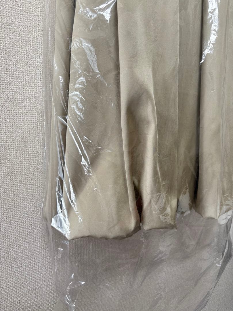 【新品タグ付き】Arc Tuck Balloon Skirt Bronze S