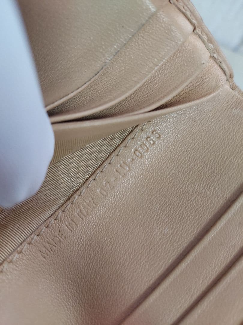 Christian Dior　二つ折り財布 ハート型ロック付き トロッター　美品