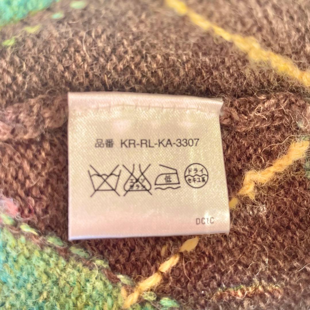 Ralph Lauren アーガイルチェック ウールニット ベスト レア 希少