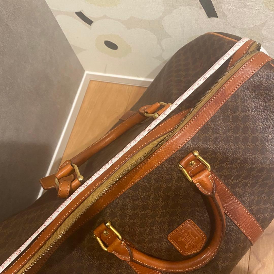 セリーヌ　CELINE ボストンバッグ マカダム柄 ヴィンテージボストンバッグ