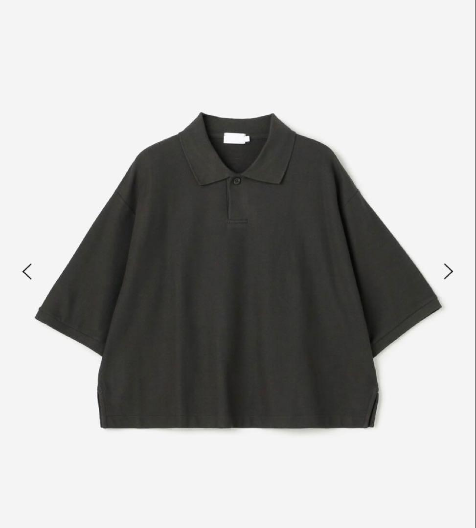 Bshop ハンドバーク　handvaerk コットンピケショートポロシャツ