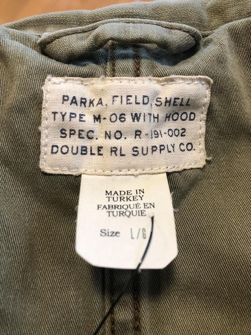 新品 RRL Wilson Parka レザーヨーク フィッシュテールパーカー