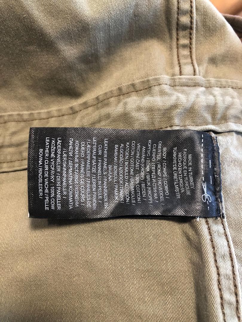 新品 RRL Wilson Parka レザーヨーク フィッシュテールパーカー