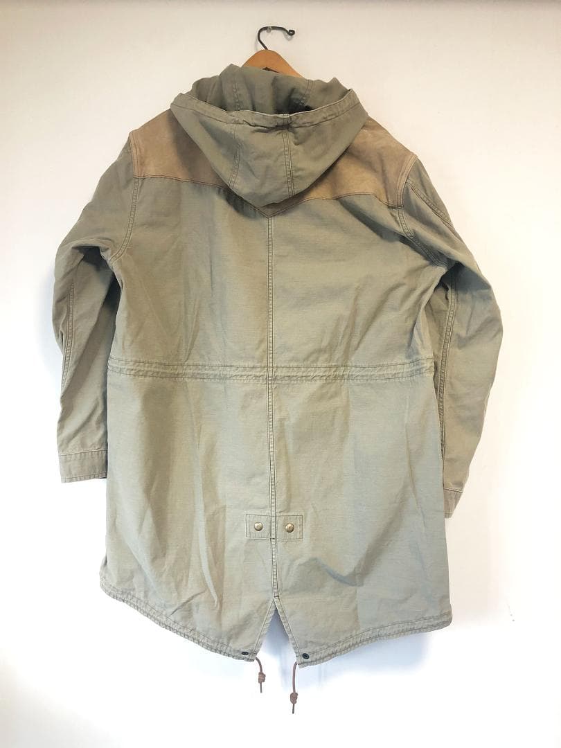 新品 RRL Wilson Parka レザーヨーク フィッシュテールパーカー