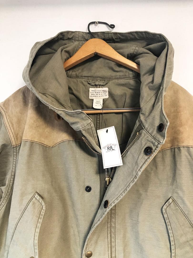 新品 RRL Wilson Parka レザーヨーク フィッシュテールパーカー