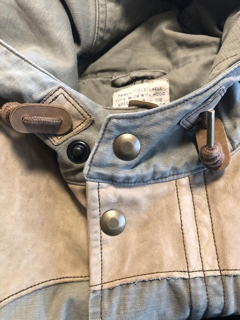新品 RRL Wilson Parka レザーヨーク フィッシュテールパーカー