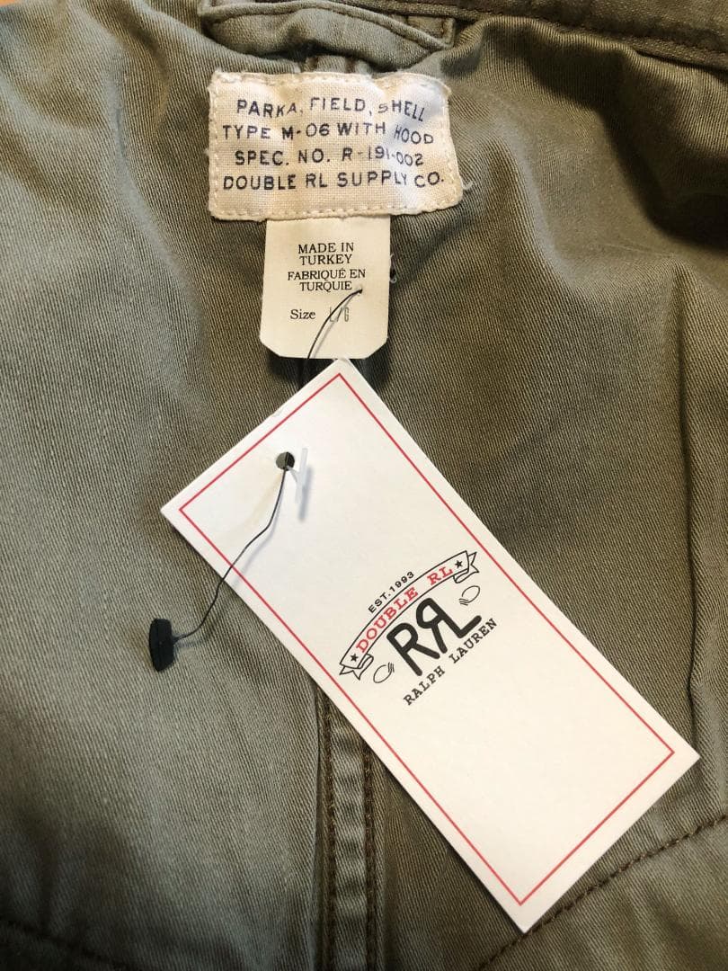 新品 RRL Wilson Parka レザーヨーク フィッシュテールパーカー