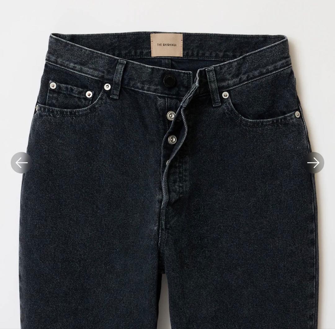 【最終価格】SHISHIKUI EASY JEANS / BLACK 38